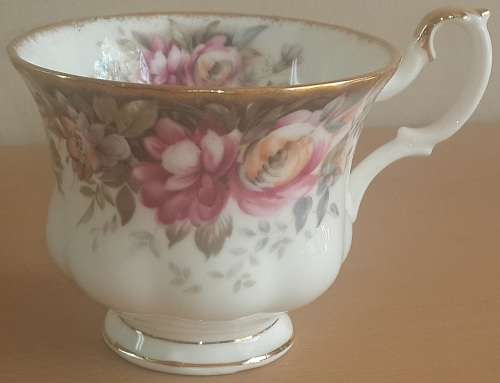Royal Albert "Autumn Roses" Tea Duo