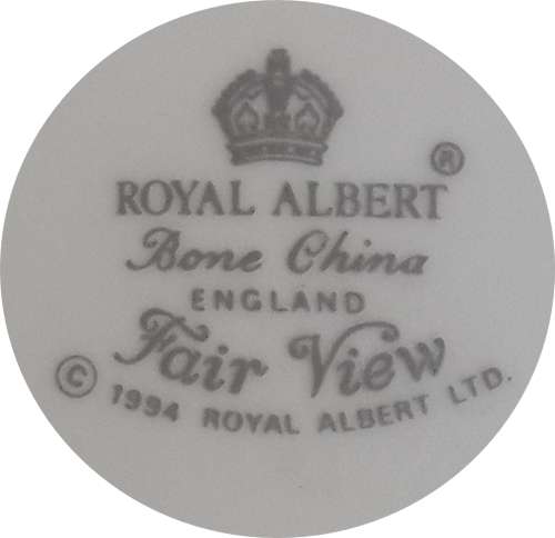 Royal Albert "Fair View" Tea Duo  (2 available)