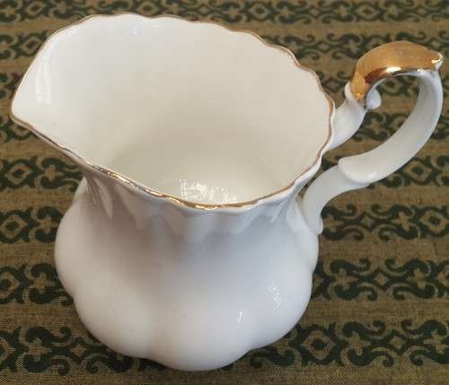 Large Royal Albert "Val D'or" Milk Jug or Creamer
