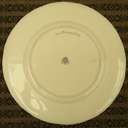 Royal Worcester "Anne Hathaway's Cottage" Display Plate