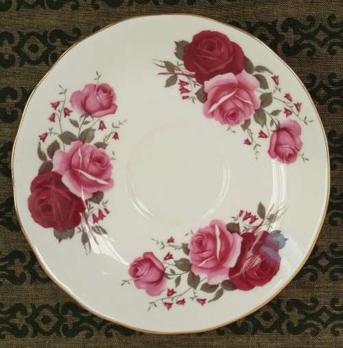Queen Anne "Red Roses" Tea Duo (2 available)
