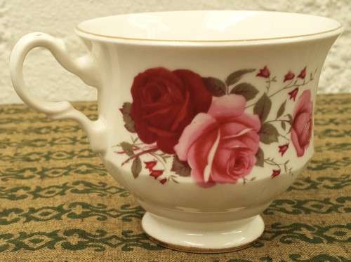 Queen Anne "Red Roses" Tea Duo (2 available)