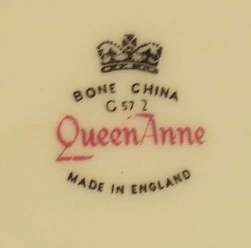 Queen Anne "Red Roses" Tea Duo (2 available)