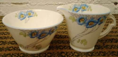 Art Deco "Standard China" Tea for One (5 pieces)