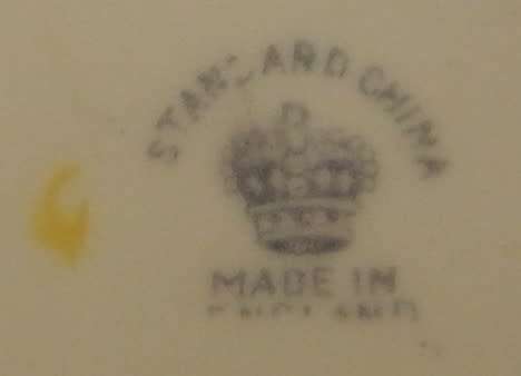 Art Deco "Standard China" Tea for One (5 pieces)