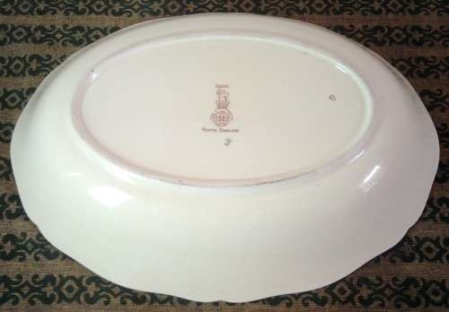 Large Royal Doulton `Rustic England` Bowl
