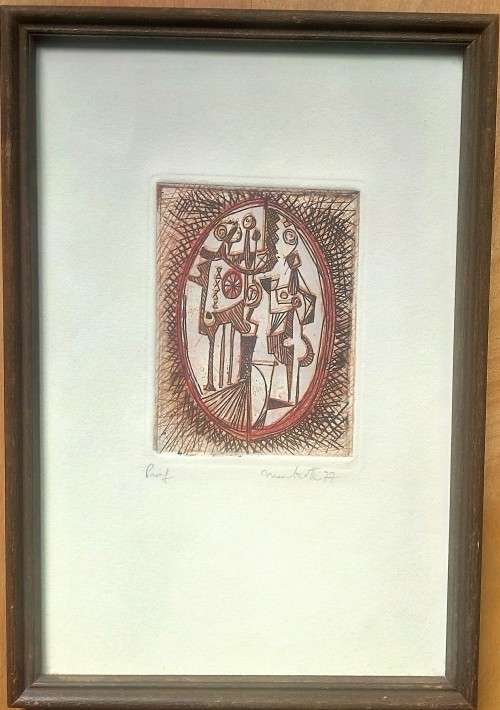 Dirk Meerkotter, Etching