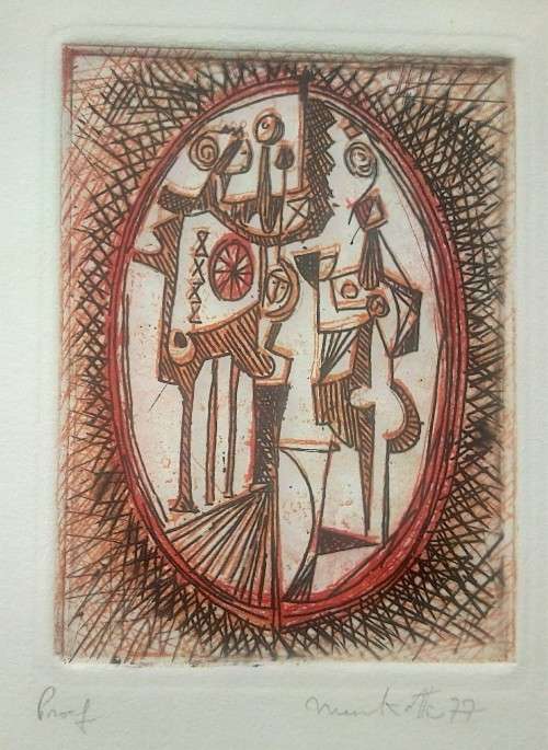 Dirk Meerkotter, Etching