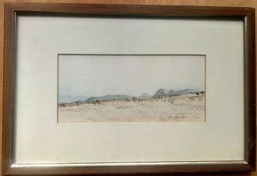 Heinz Pulon, Landscape (Watercolour)