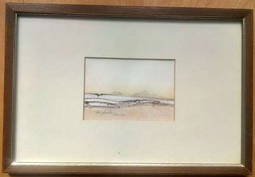 Heinz Pulon, Namib (Watercolour)