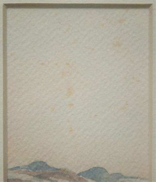 Heinz Pulon, Mountains (Watercolour)