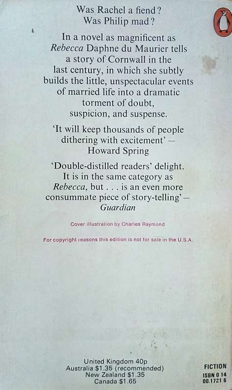 Daphne du Maurier, My Cousin Rachel