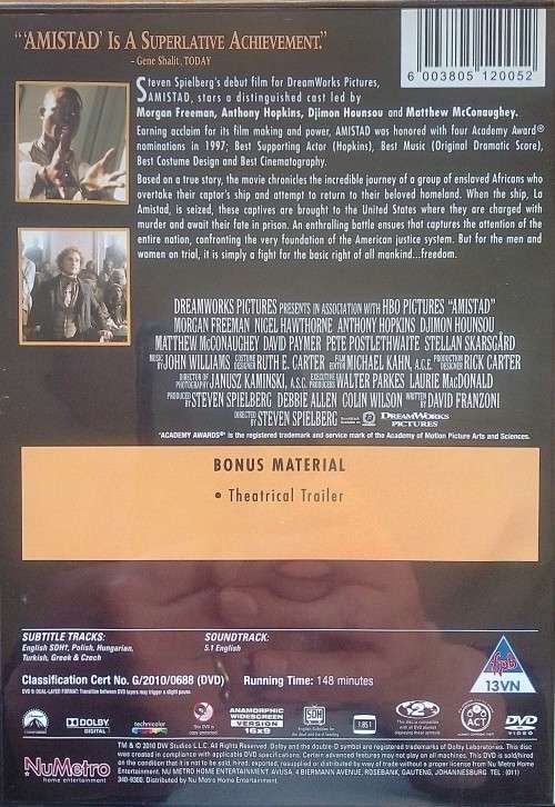 Amistad (DVD)
