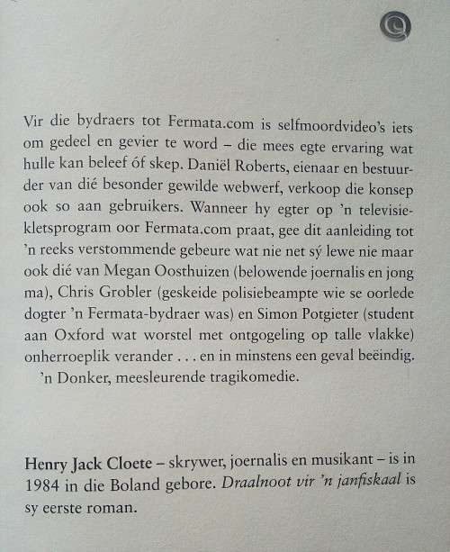 Henry Jack Cloete, Draalnoot vir 'n Janfiskaal