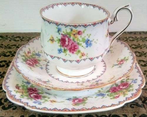 Royal Albert "Petit Point China" Trio