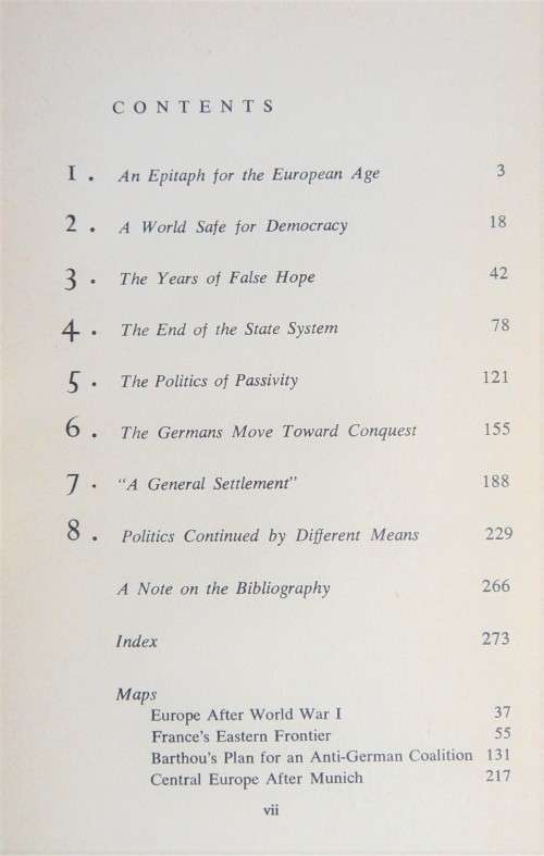 Laurence Lafore, The End of Glory: An Interpretation of the Origins of World War II