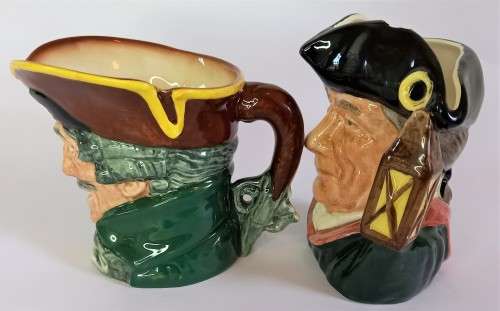 2 x Royal Doulton `Character Jugs`