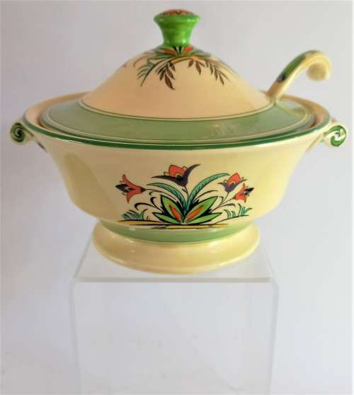 Small Minton`s Tureen with Ladle