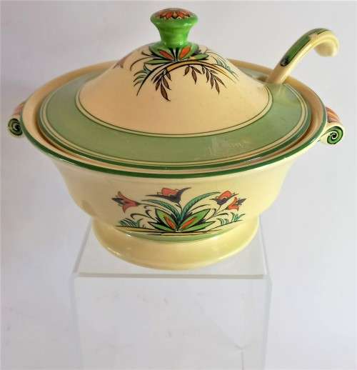 Small Minton`s Tureen with Ladle