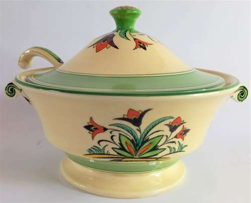 Small Minton`s Tureen with Ladle
