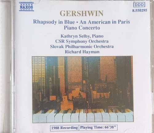 Gerswhin: Rhapsody in Blue, Piano Concerto, American in Paris
