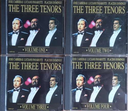 The Three Tenors: Carreras, Pavarotti & Domingo (4-CD Set)