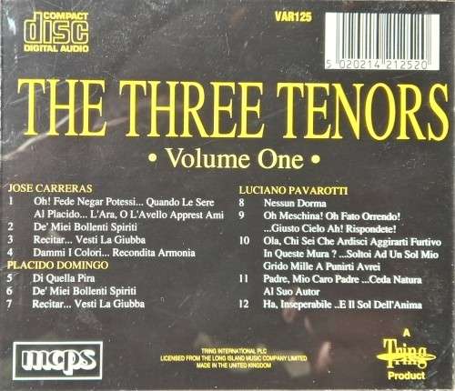 The Three Tenors: Carreras, Pavarotti & Domingo (4-CD Set)