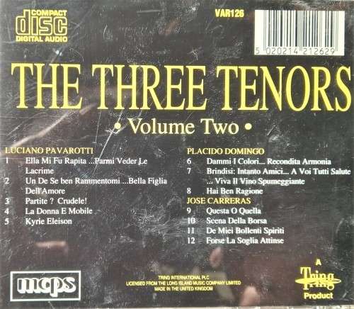 The Three Tenors: Carreras, Pavarotti & Domingo (4-CD Set)