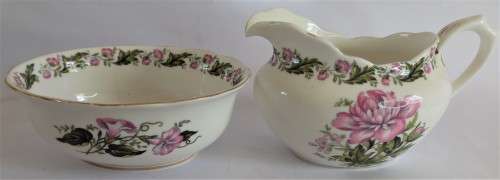 Royal Albert `Cotswold` Sugar & Milk Set !!READ!!