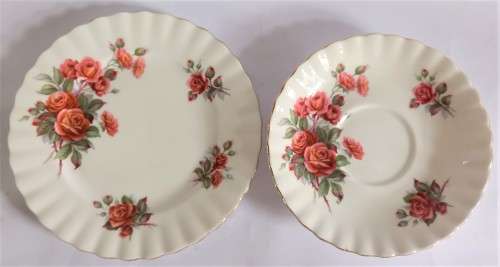Royal Albert `Centennial Rose` Tea Trio (2 available)