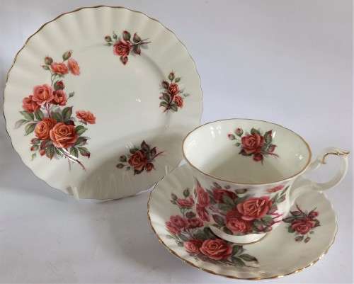 Royal Albert `Centennial Rose` Tea Trio (2 available)