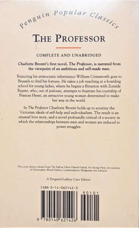Charlotte Bronte, The Professor