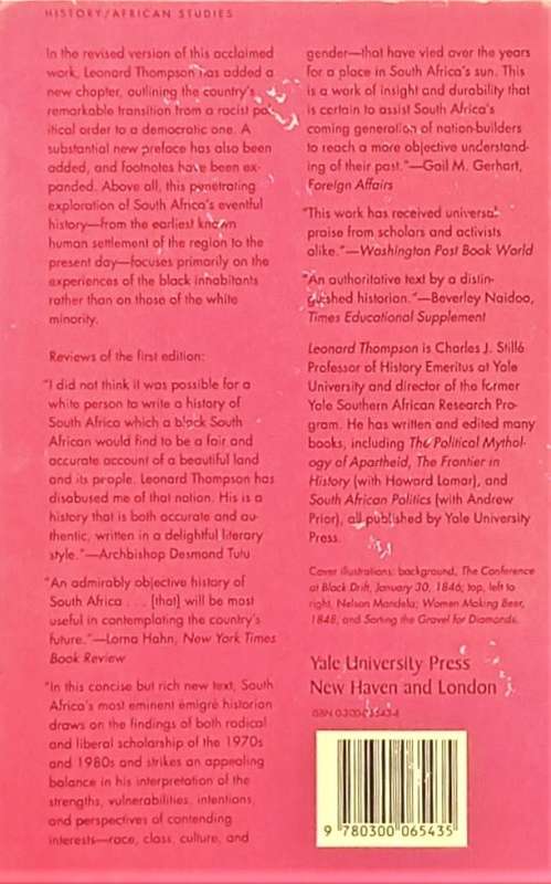 Leonard Thompson, A History of South Africa