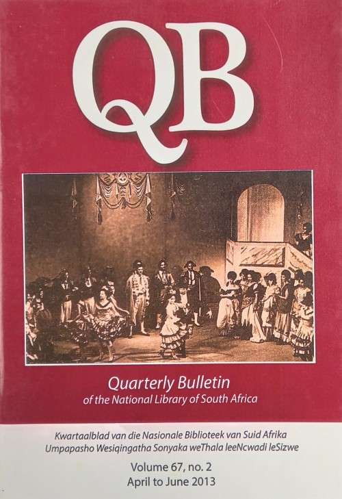 Quarterly Bulletin of the National Library of South Africa 67, no. 2