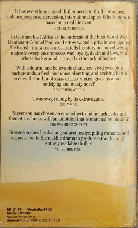 William Stevenson, The Ghosts of Africa