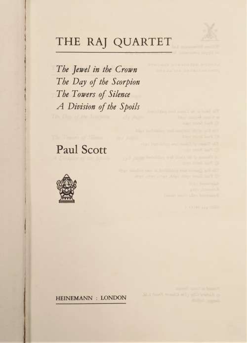 Paul Scott, The Raj Quartet (4-in-1 omnibus)