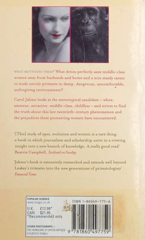 Carole Jahme, Beauty and the Beasts: Woman, Ape and Evolution