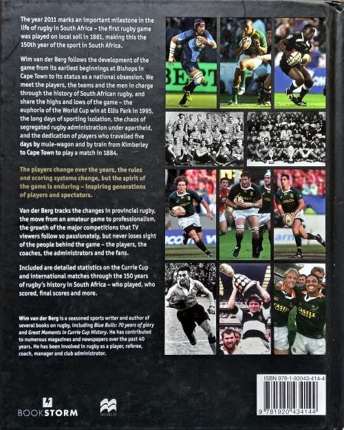 Wim van der Berg, 150 Years of South African Rugby