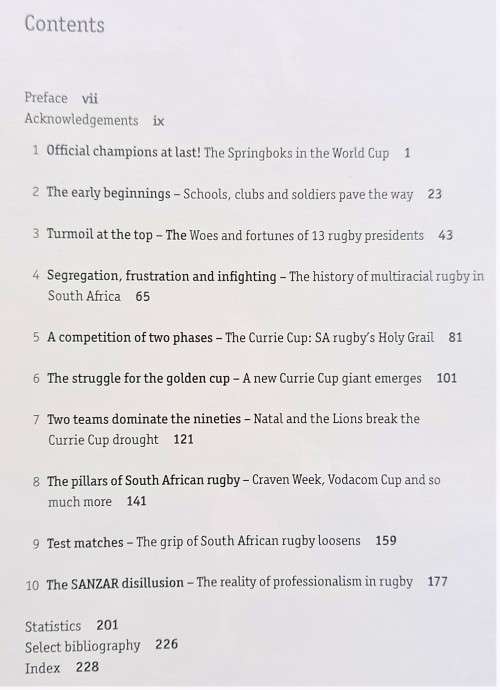 Wim van der Berg, 150 Years of South African Rugby