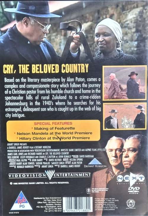 Cry, the Beloved Country (DVD)