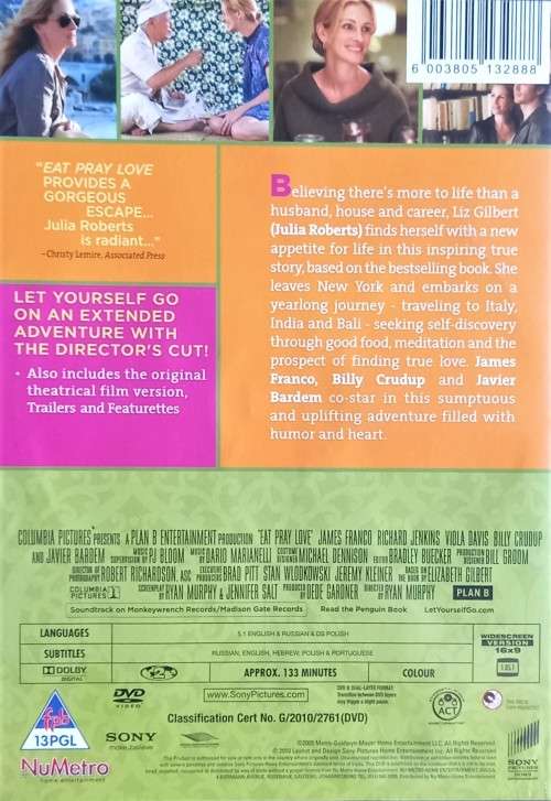 Eat, Pray, Love (DVD)