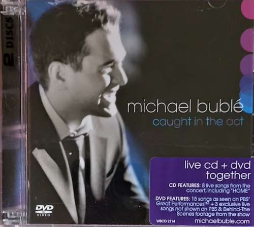 MIchael Buble: Caught in the Act (CD + DVD)