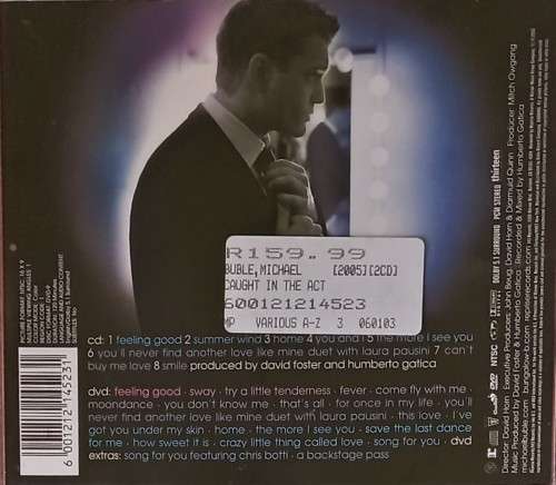MIchael Buble: Caught in the Act (CD + DVD)