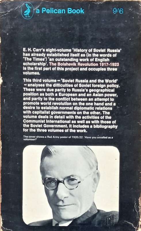 EH Carr, The Bolshevik Revolution, 1917-1923 (3 volumes)