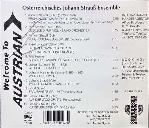 Austrian Johann Strauss Ensemble (compilation)