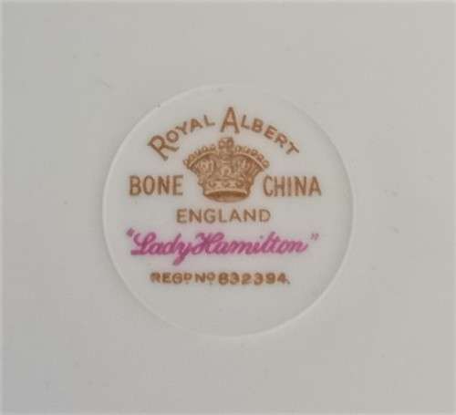 Royal Albert `Lady Hamilton` Trio