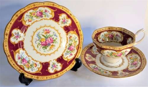 Royal Albert `Lady Hamilton` Trio
