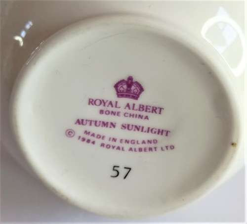 Royal Albert `Autumn Sunlight` Vase *RARE*