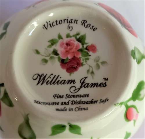 William James `Victorian Rose` Milk Jug