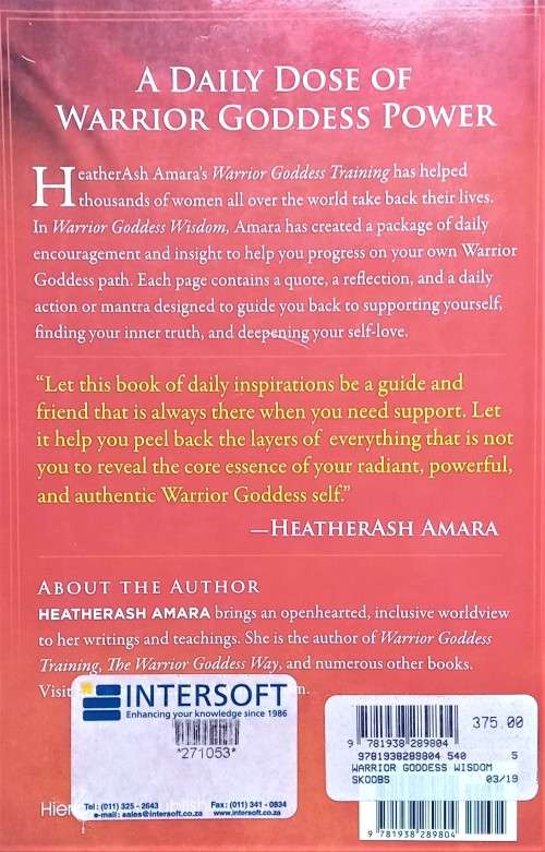Heatherash Amara, Warrior Goddess Wisdom: Daily Inspiration for Women